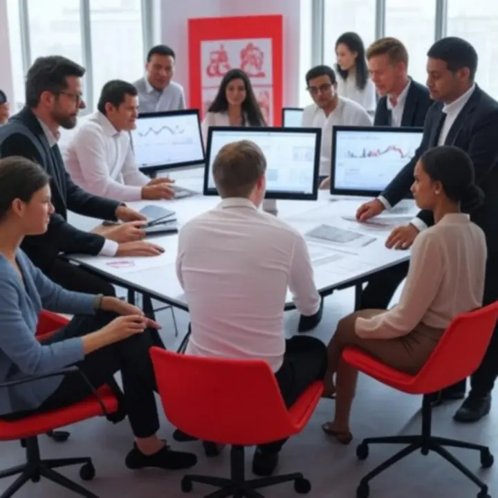 Digitális kampányeredményeket bemutató marketing irányítópult